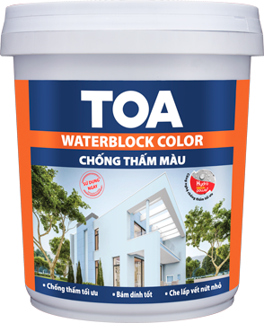 Sơn chống thấm màu TOA Waterblock Color