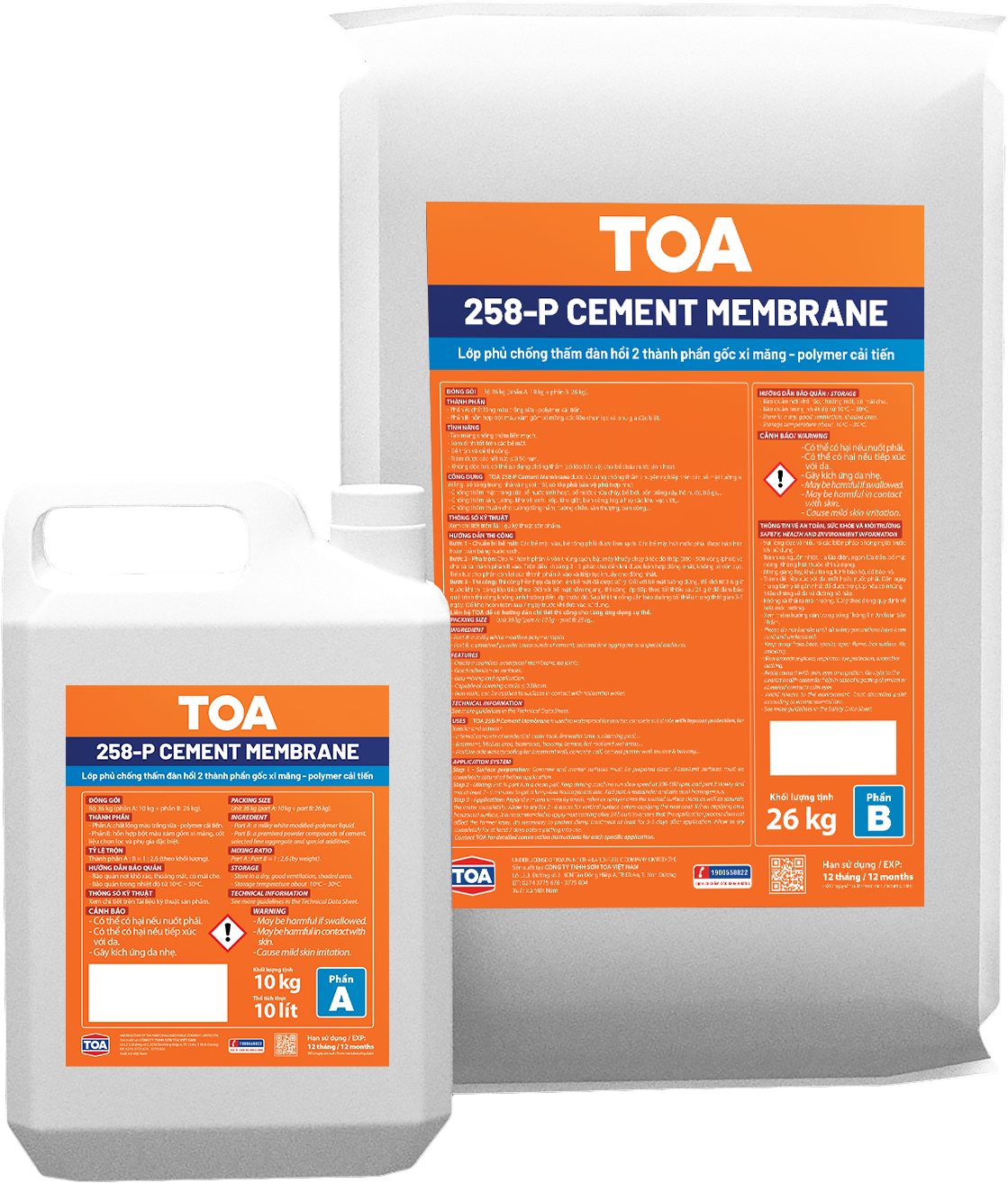 TOA 258-P Cement Membrane
