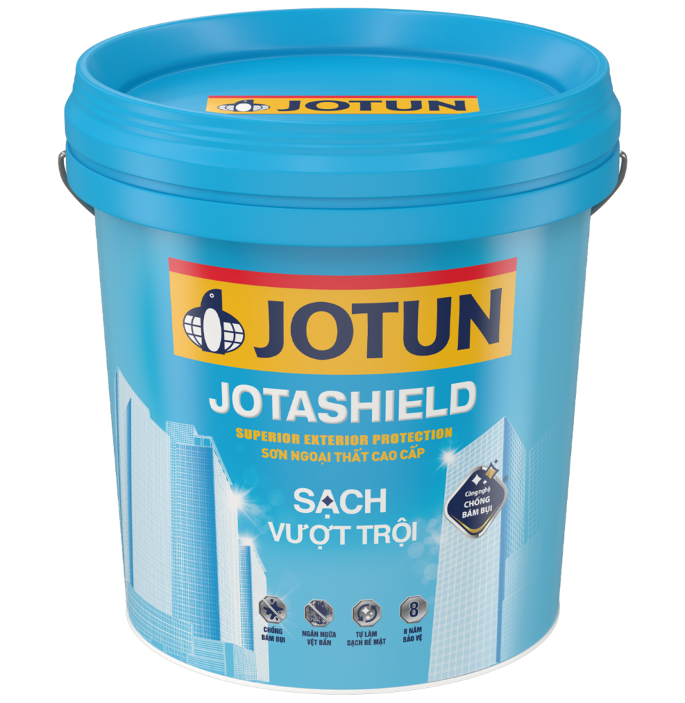 Sơn ngoại thất Jotashield sạch vượt trội