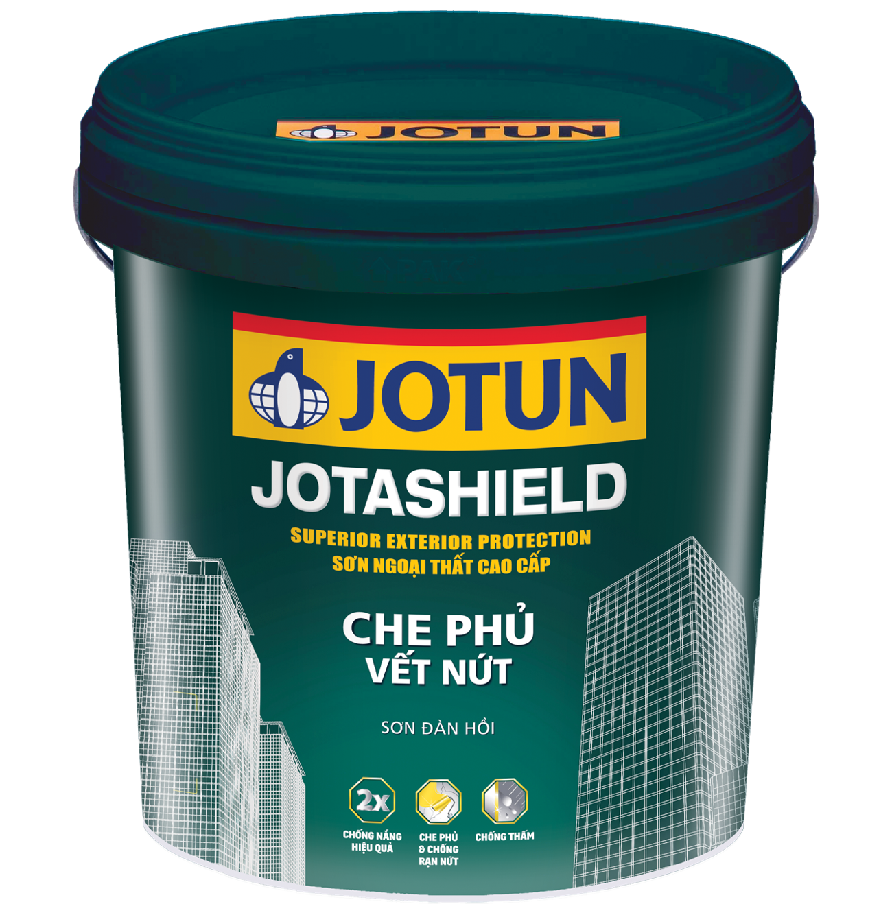 Sơn ngoại thất Jotashield Che Phủ Vết Nứt