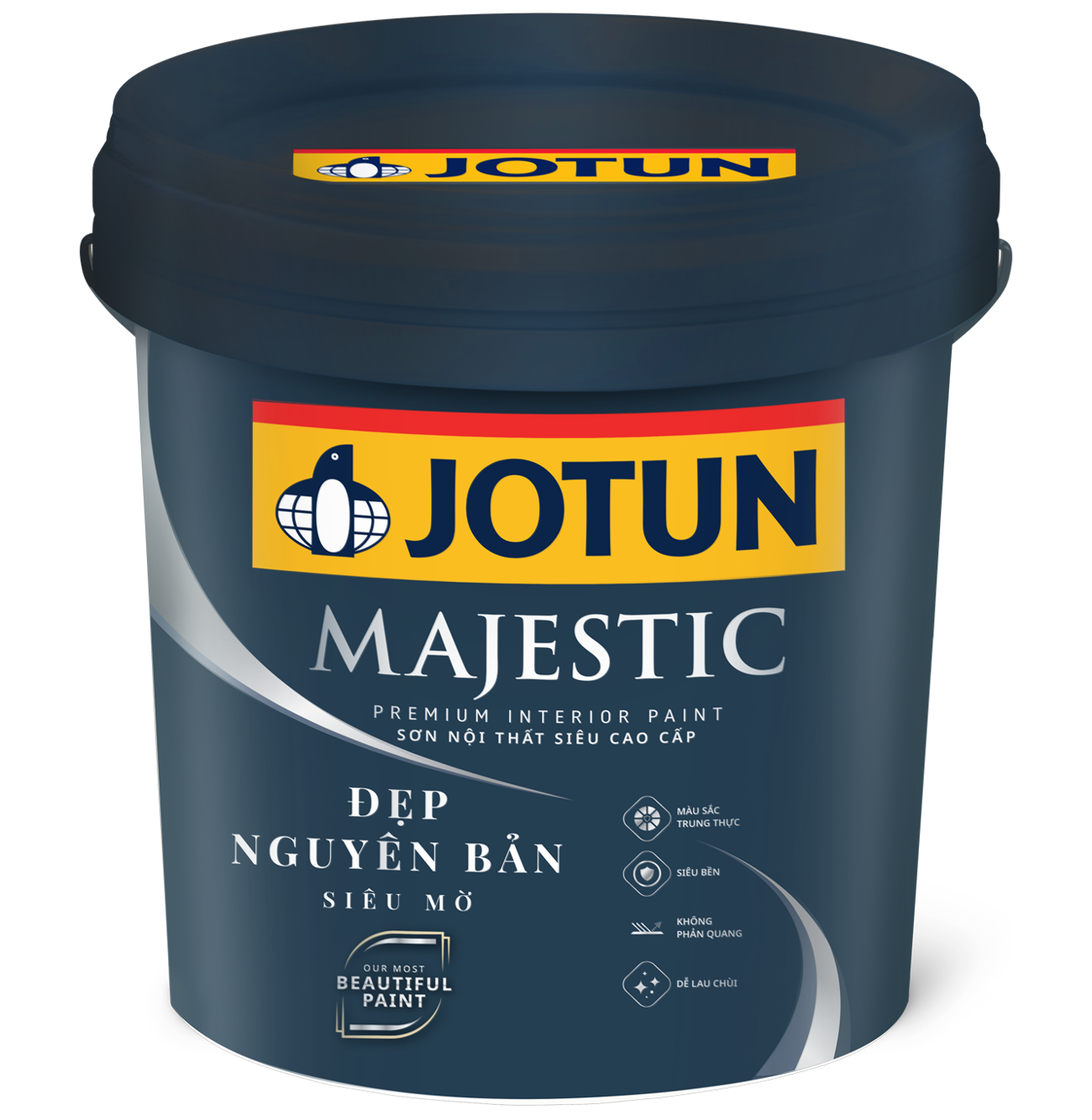 Sơn phủ nội thất Jotun Majestic Đẹp Nguyên Bản
