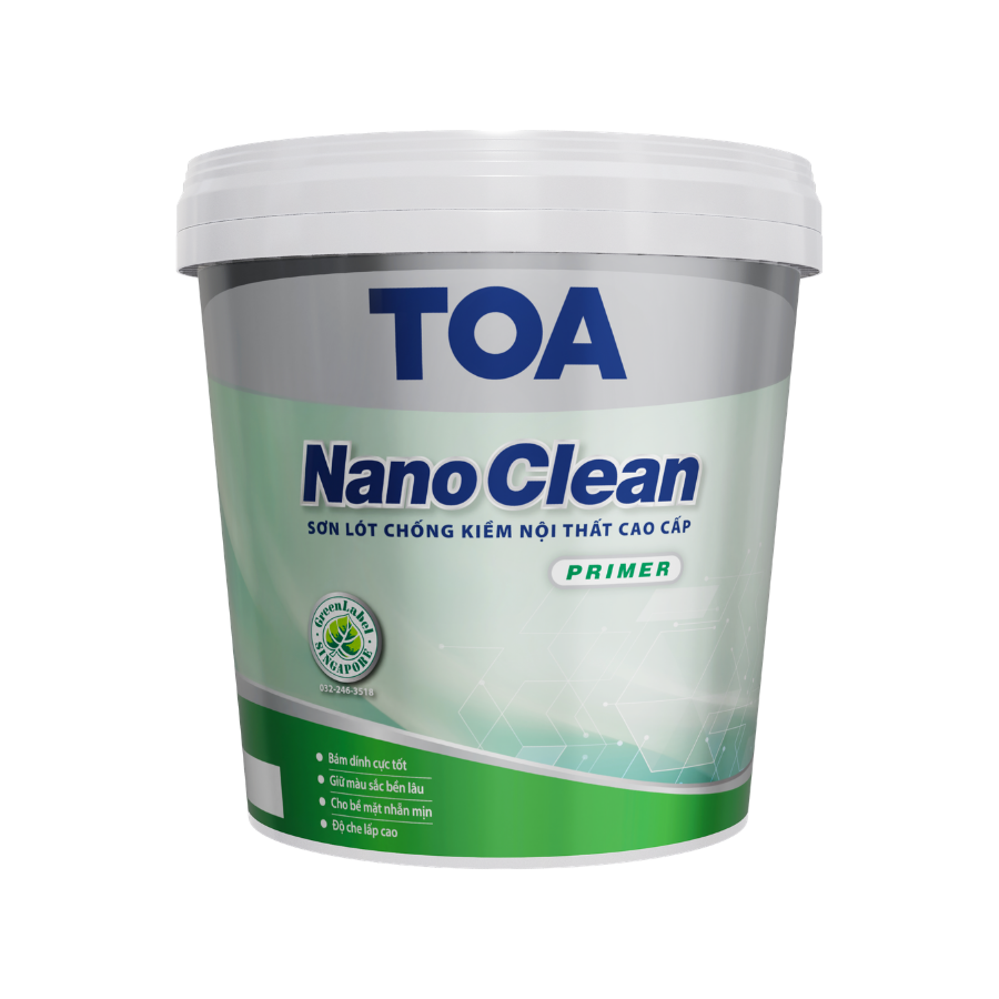 Sơn nước nội thất cao cấp TOA NanoClean